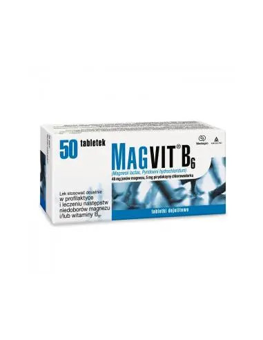 Magvit B6 50 tabl. powl.