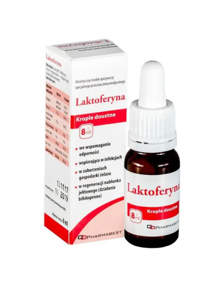 Laktoferyna krop. doustne 8 ml