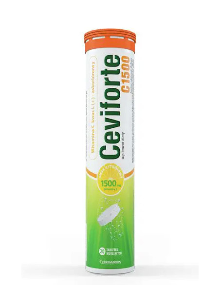 Ceviforte C 1500 20 tabletki musujące