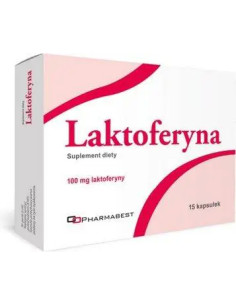 Laktoferyna 100 mg 15 kaps.