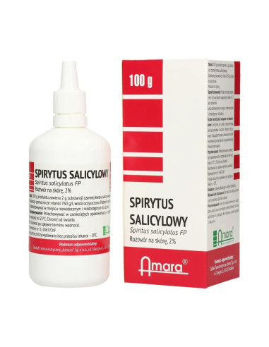 Spiritus salicylowy 2% 100 g Amara