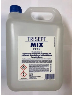 Trisept MIX Płyn do dezynfekcji rąk 5 l