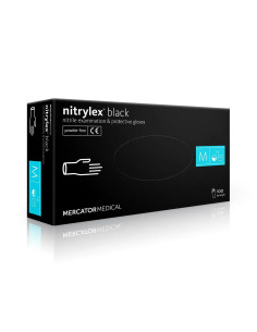 MercatorMedical Nitrylex black rękawice diagnostyczne i...