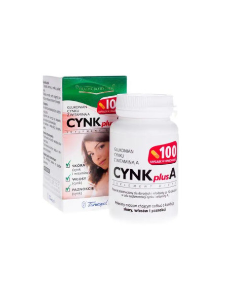 Cynk Plus A 100 kaps.