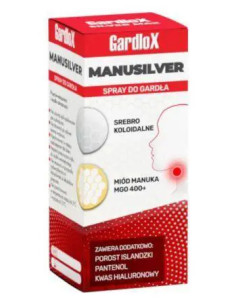 Gardlox Manusilver Spray Do Gardła 30ml