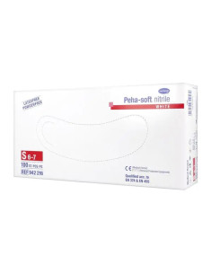 Rękawice diagnostyczne bezpudrowe Peha-soft Nitrile white...