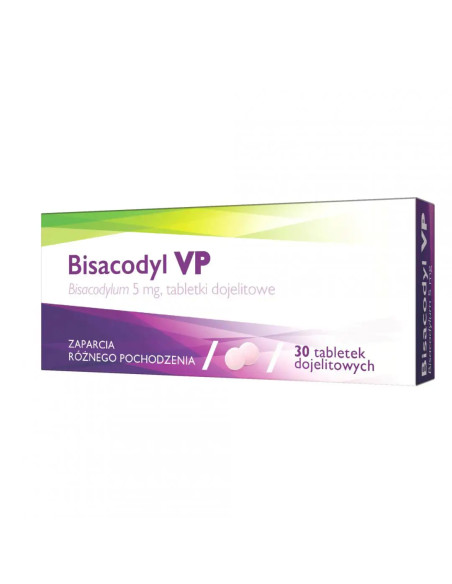 Bisacodyl VP 5 mg 30 tabletek