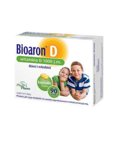 Bioaron D 1000 90 kaps.