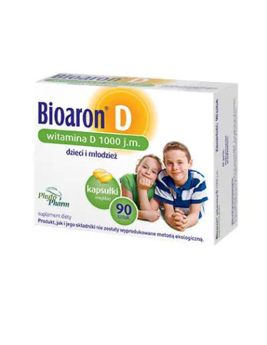 Bioaron D 1000 90 kaps.