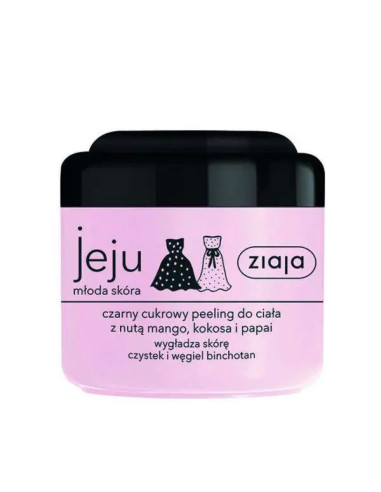 Ziaja Jeju Młoda Skóra Peeling do ciała czarny...