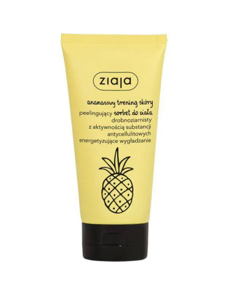 Ziaja Ananasowy Peelingujący Sorbet Do Ciała 160ml