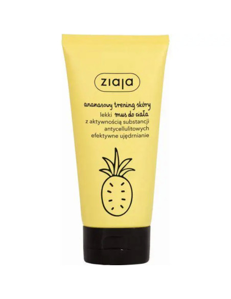 Ziaja Ananasowy Lekki Mus Do Ciała 160ml