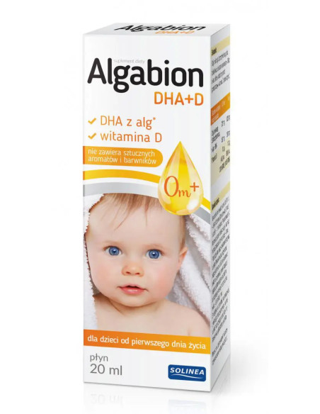 Algabion DHA+D płyn 20 ml