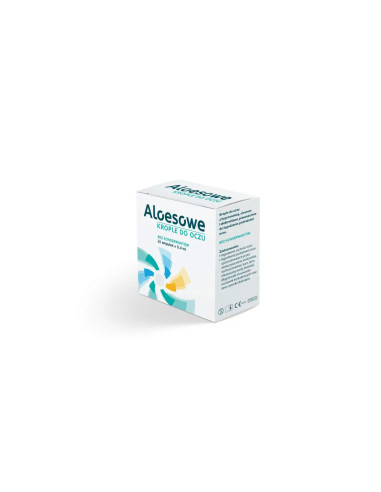 Aloesowe krople do oczu 20 amp. 0,4 ml