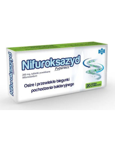Nifuroksazyd Polfarmex 20 tabl.