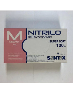 Rękawice nitrylowe Santex Nitrilo rozm. M 100 szt.