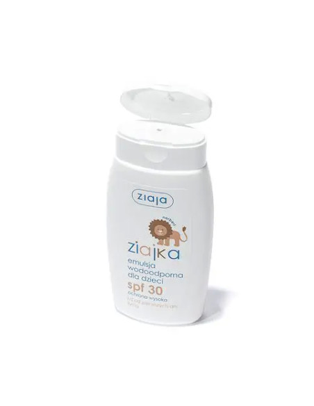 ZIAJA ZIAJKA Emulsja wodoodporna do opalania dla dzieci SPF 30 125 ml