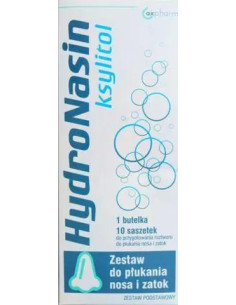 HydroNasin ksylitol zestaw podstawowy zestaw 1...