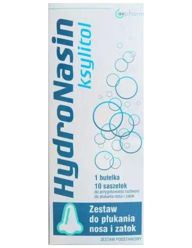 HydroNasin ksylitol zestaw podstawowy zestaw 1...