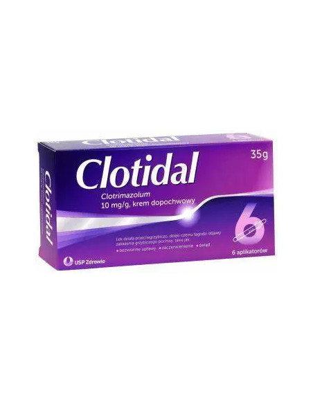 Clotidal krem dopochwowy 35g