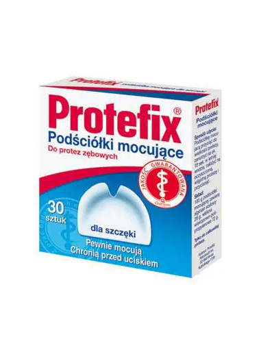 Protefix Podściółki mocujące dla szczęki 30szt.