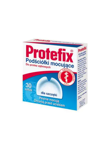 Protefix Podściółki mocujące dla szczęki 30szt.