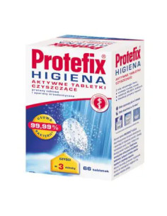 Protefix Aktywne tabletki d/czyszcz. 66 szt