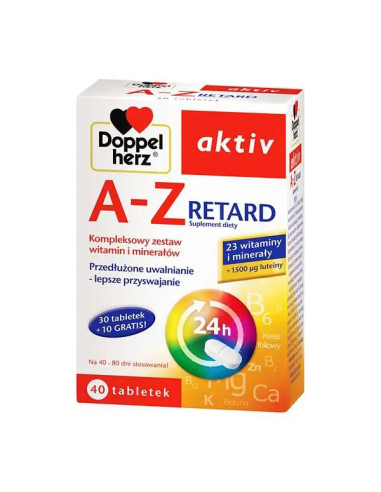 Doppelherz Aktiv A-Z Retard 40 tabl.
