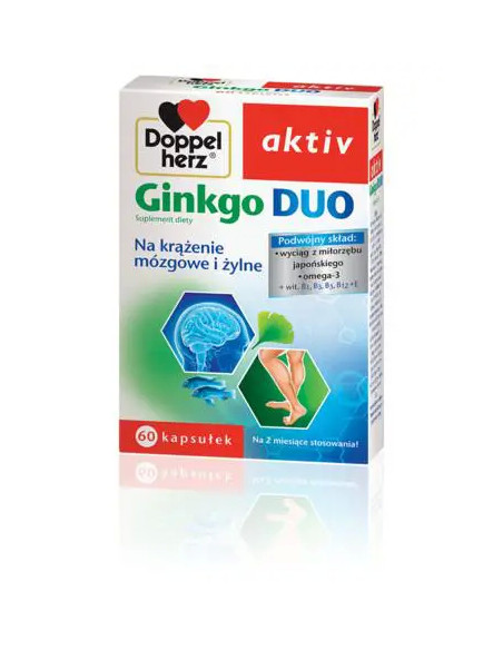 Doppelherz Aktiv Ginkgo Duo 60 kaps.