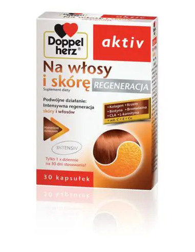 Doppelherz Aktiv Na włosy i Skórę Regeneracja...