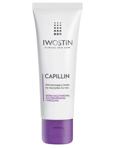 Iwostin Capillin Wzmacniający Krem na naczynka na noc 40 ml