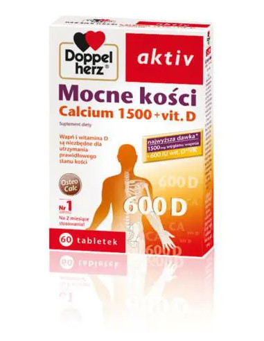 Doppelherz Mocne Kości 60 tabl.