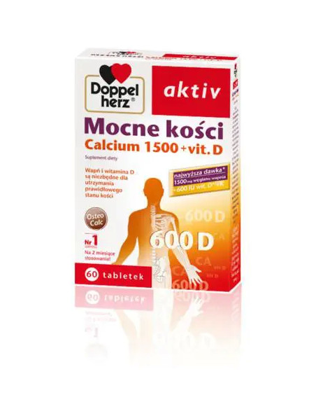 Doppelherz Mocne Kości 60 tabl.