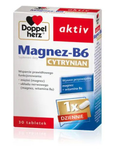 Doppelherz Aktiv Magnez-B6 Cytrynian 150 mg 30 tabl.