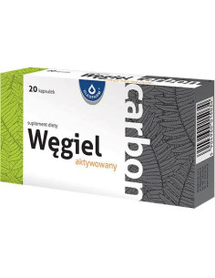 Oleofarm Węgiel aktywowany 20 kapsułek