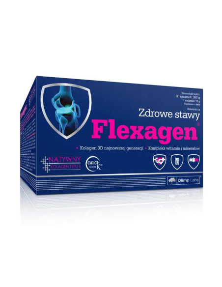Olimp Flexagen  sm.malinowy 30 sasz.