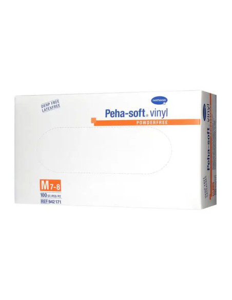 Rękawice diagnostyczne Peha-Soft Vinyl rozm. M 100 szt. Hartmann