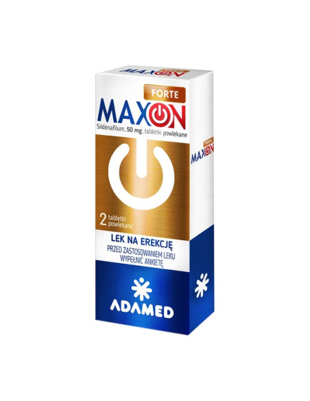 Maxon Forte 50 mg 2 tabletki