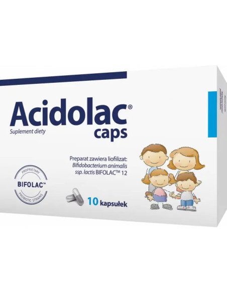 Acidolac caps 10 kapsułek