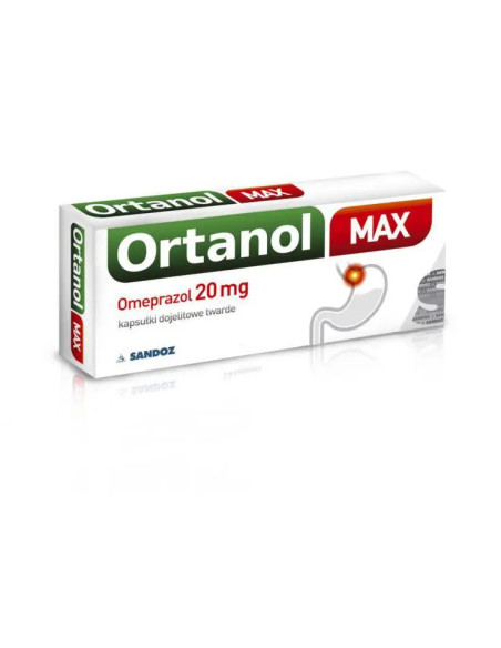 Ortanol Max 20 mg 7 kaps.