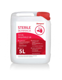 Sterile Żel do dezynfekcji rąk 5l