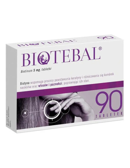 Biotebal 5 mg 90 tabl.