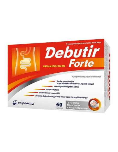 Debutir Forte 300 mg 60 kapsułek