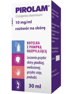 Pirolam roztwór na skórę 30 ml