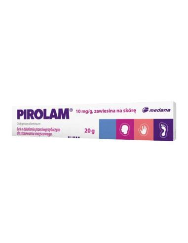 Pirolam zawiesina na skórę 20 g