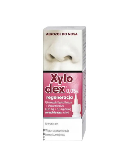 Xylodex 0,05% regeneracja aerozol do nosa 10 ml