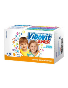Vibovit Junior smak pomarańczowy 44 saszetki