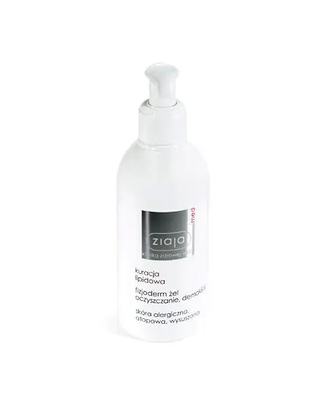 Ziaja Med Lipidowa Fizjoderm żel oczyszczający do demakijażu 200 ml