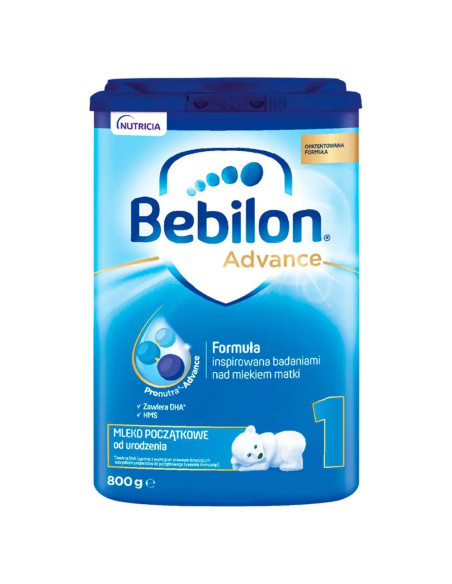 Bebilon 1 Pronutra-Advance Mleko początkowe od urodzenia 800 g