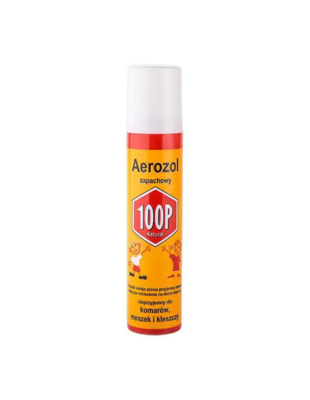 100P Aerozol zapachowy na komary, meszki i kleszcze 75 ml